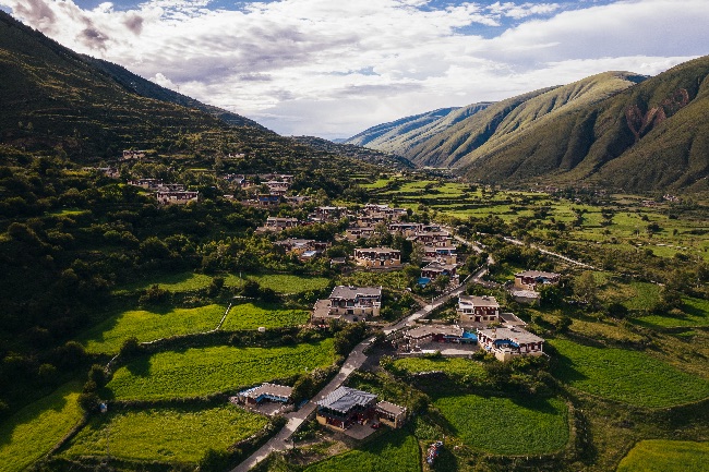 道孚民居。主辦方供圖