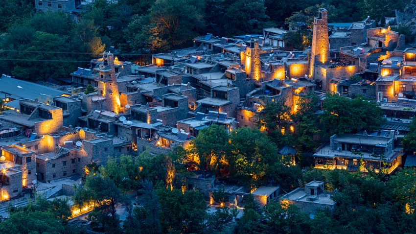 四川省阿壩州理縣桃坪村。四川省文旅廳供圖