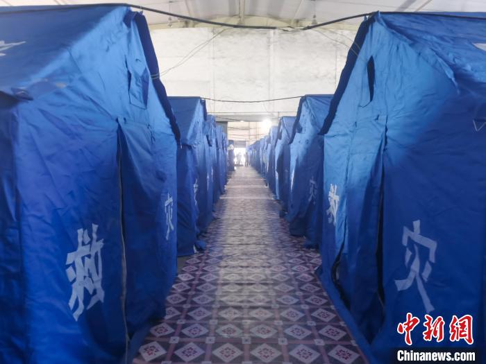 那曲火車站集中健康監(jiān)測(cè)點(diǎn)?！≈袊?guó)鐵路青藏集團(tuán)有限公司拉薩車務(wù)段 供圖