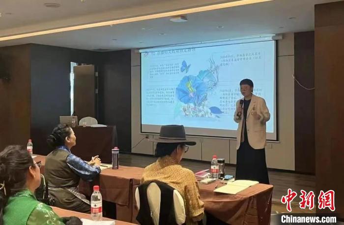 圖為西藏自治區(qū)婦聯(lián)組織直播電商培訓(xùn)。資料圖 西藏自治區(qū)婦聯(lián)供圖