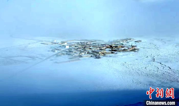 圖為普瑪江塘鄉(xiāng)冬季村景?！±丝ㄗ涌h網(wǎng)信辦供圖