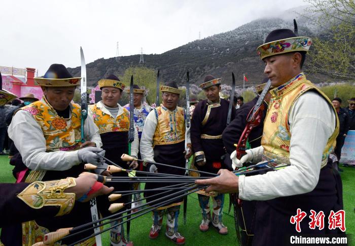 3月28日，參加響箭比賽的選手們?！±盍?攝