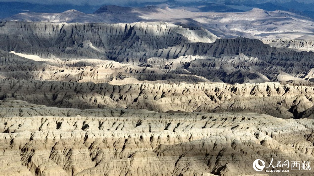西藏阿里地區(qū)札達土林國家地質(zhì)公園。人民網(wǎng)記者 次仁羅布攝
